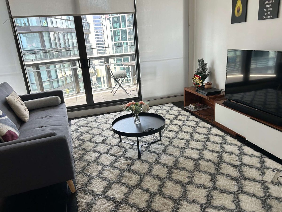 Short stay apartment reset and styled for the next guest