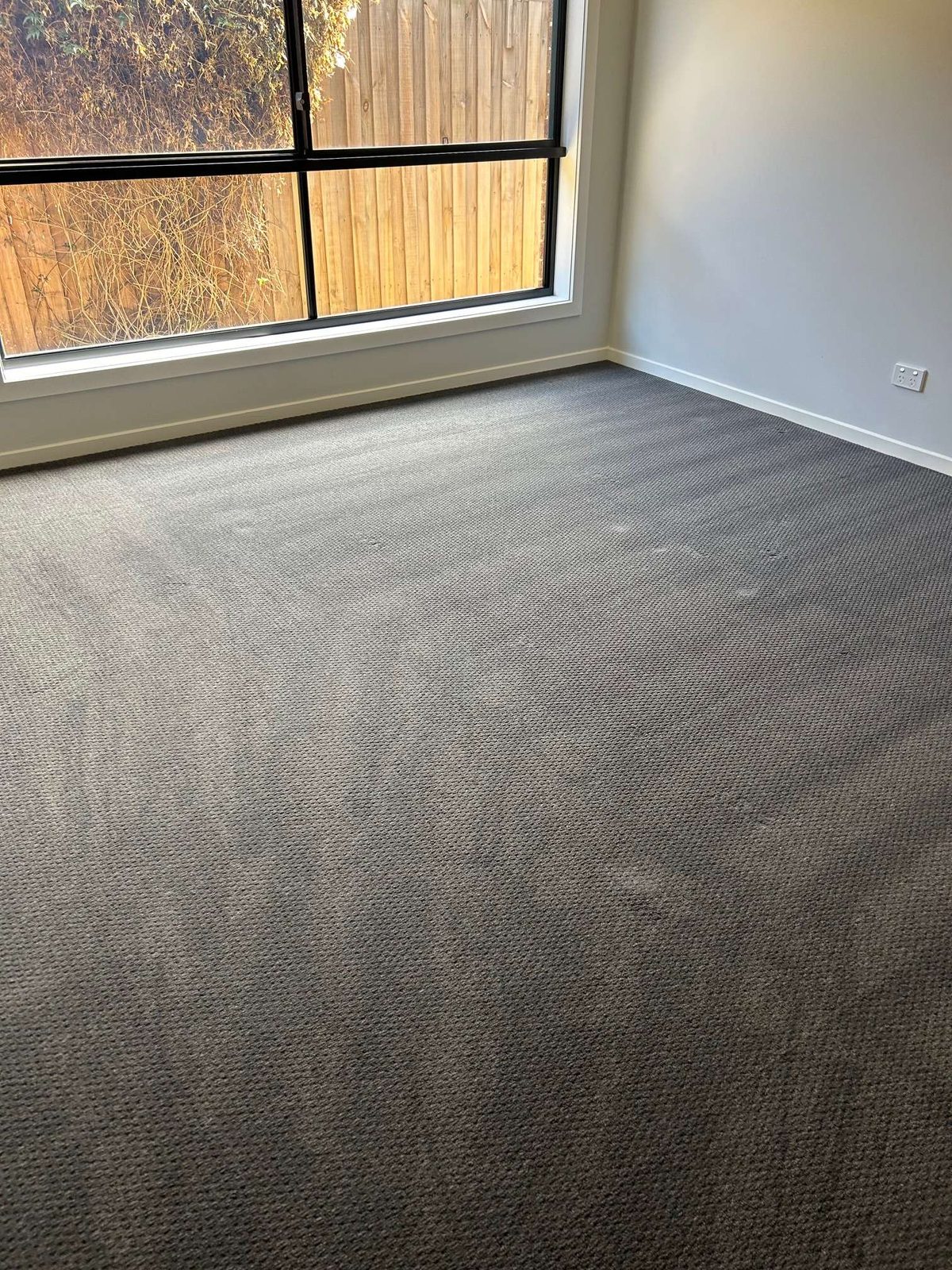 Carpet steam cleaning with hot water extraction