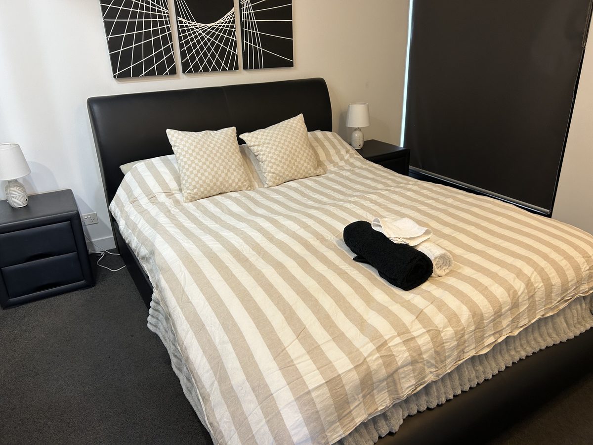 Hotel room turned over and presented for the next guest