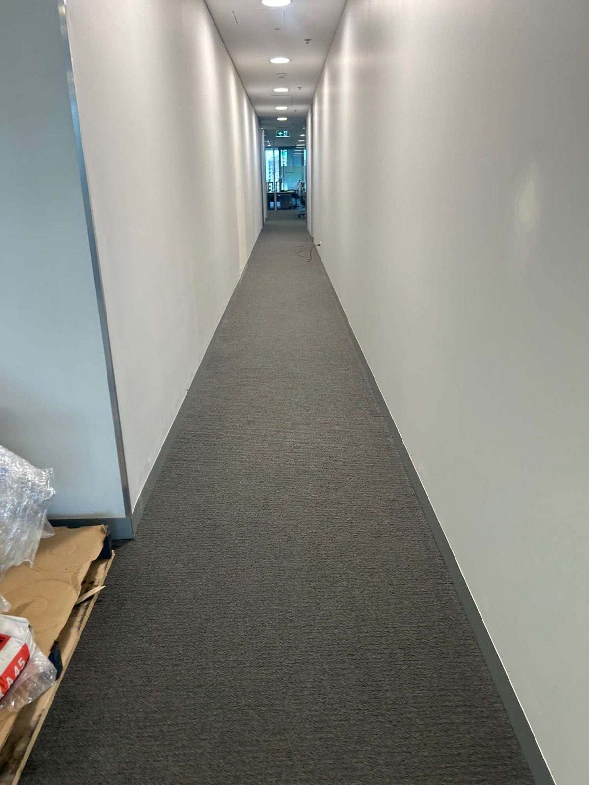 Office desks and floors cleaned after hours